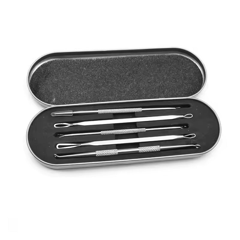 5 Acne Needles,Facial Acne Removal Extractor Blackhead Removal Kit,Blackhead Acne Remover Tool