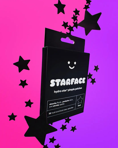 Starface Black Star Pimple Patches, 32 Ct