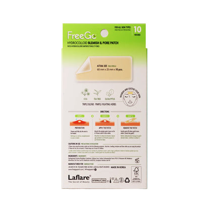 Freego Hydrocolloid Acne Patches for the Face, Large Pimple Patches for Skin Repair, Breakouts, Zit, Blemish Spot, Skincare, Korean Pimple Patches.