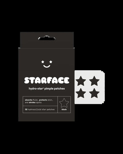 Starface Black Star Pimple Patches, 32 Ct