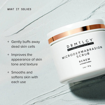 DRMTLGY Microdermabrasion Scrub 2 Oz Physical Exfoliant