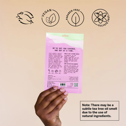Dot Pimple & Zit Patches for Face – Hydrocolloid Acne Spot Patches with Vitamin C, Tea Tree Oil & Salicylic Acid for Blemish Care