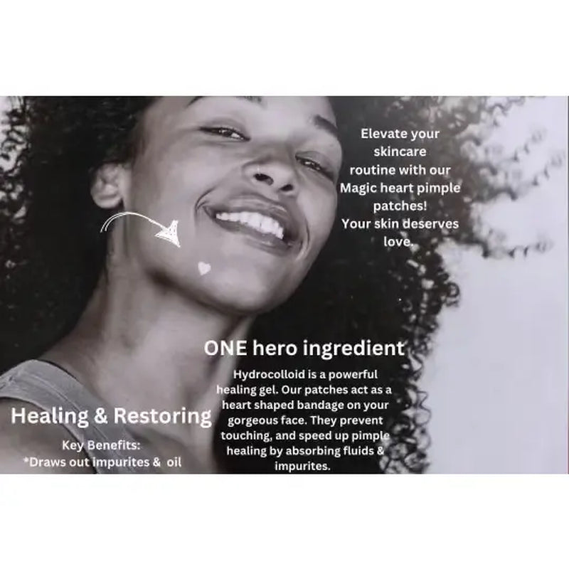 Magic Heart Pimple Patches Acne Skincare