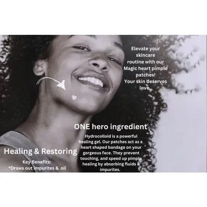 Magic Heart Pimple Patches Acne Skincare