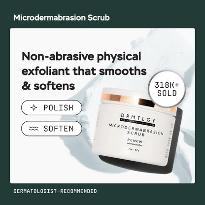 DRMTLGY Microdermabrasion Scrub 2 Oz Physical Exfoliant