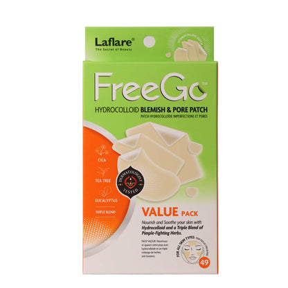 Freego Hydrocolloid Acne Patches for the Face, Large Pimple Patches for Skin Repair, Breakouts, Zit, Blemish Spot, Skincare, Korean Pimple Patches.