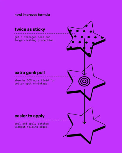 Starface Black Star Pimple Patches, 32 Ct