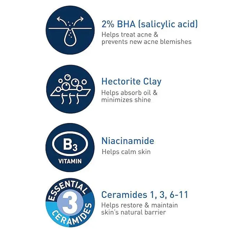 Cerave Acne Control Cleanser | Acne-Prone Oily Skin