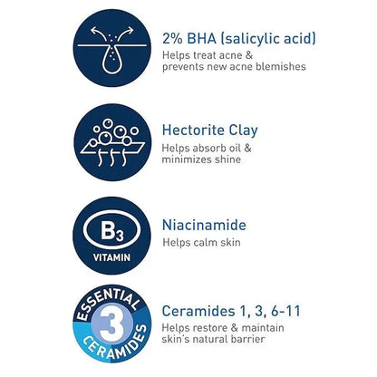 Cerave Acne Control Cleanser | Acne-Prone Oily Skin