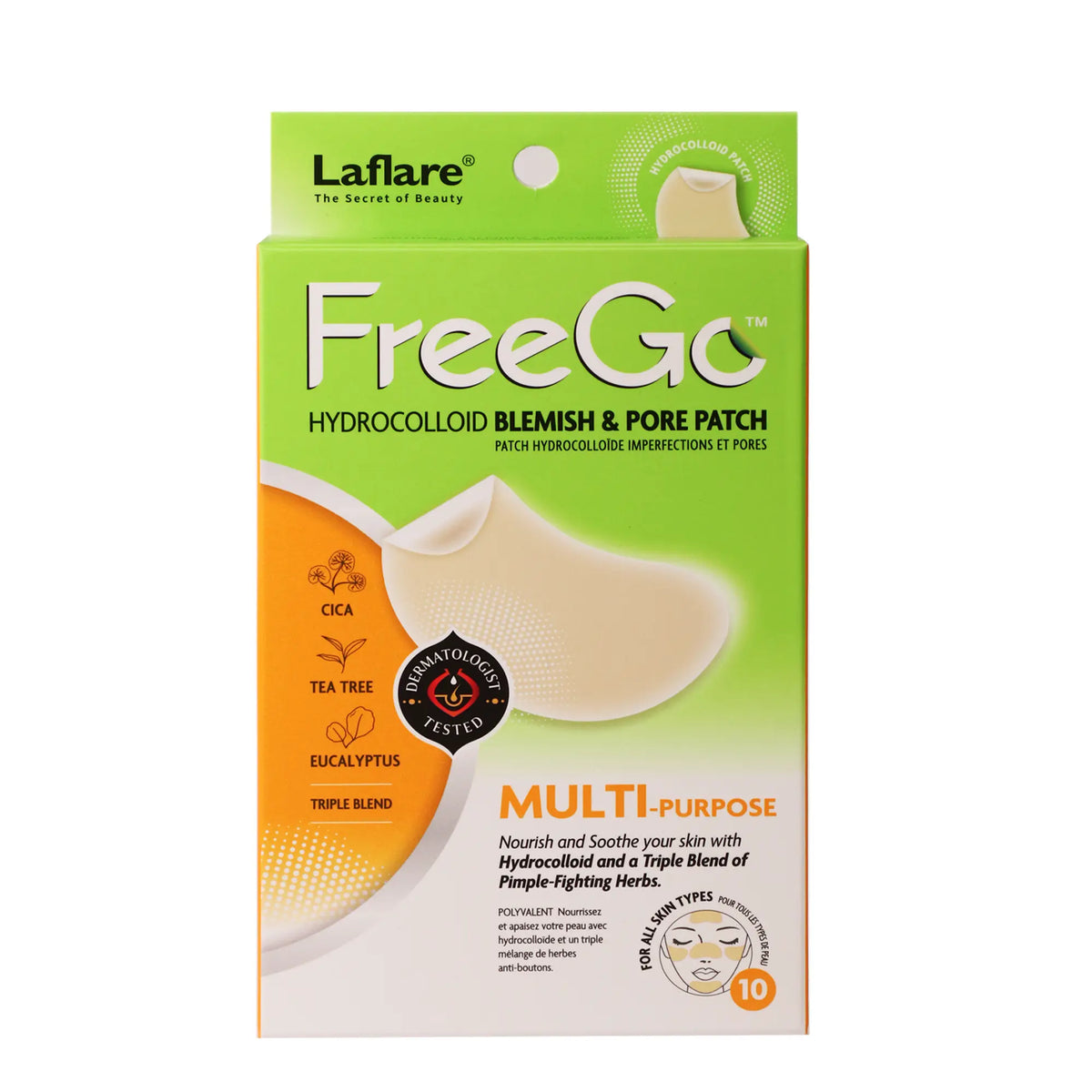 Freego Hydrocolloid Acne Patches for the Face, Large Pimple Patches for Skin Repair, Breakouts, Zit, Blemish Spot, Skincare, Korean Pimple Patches.