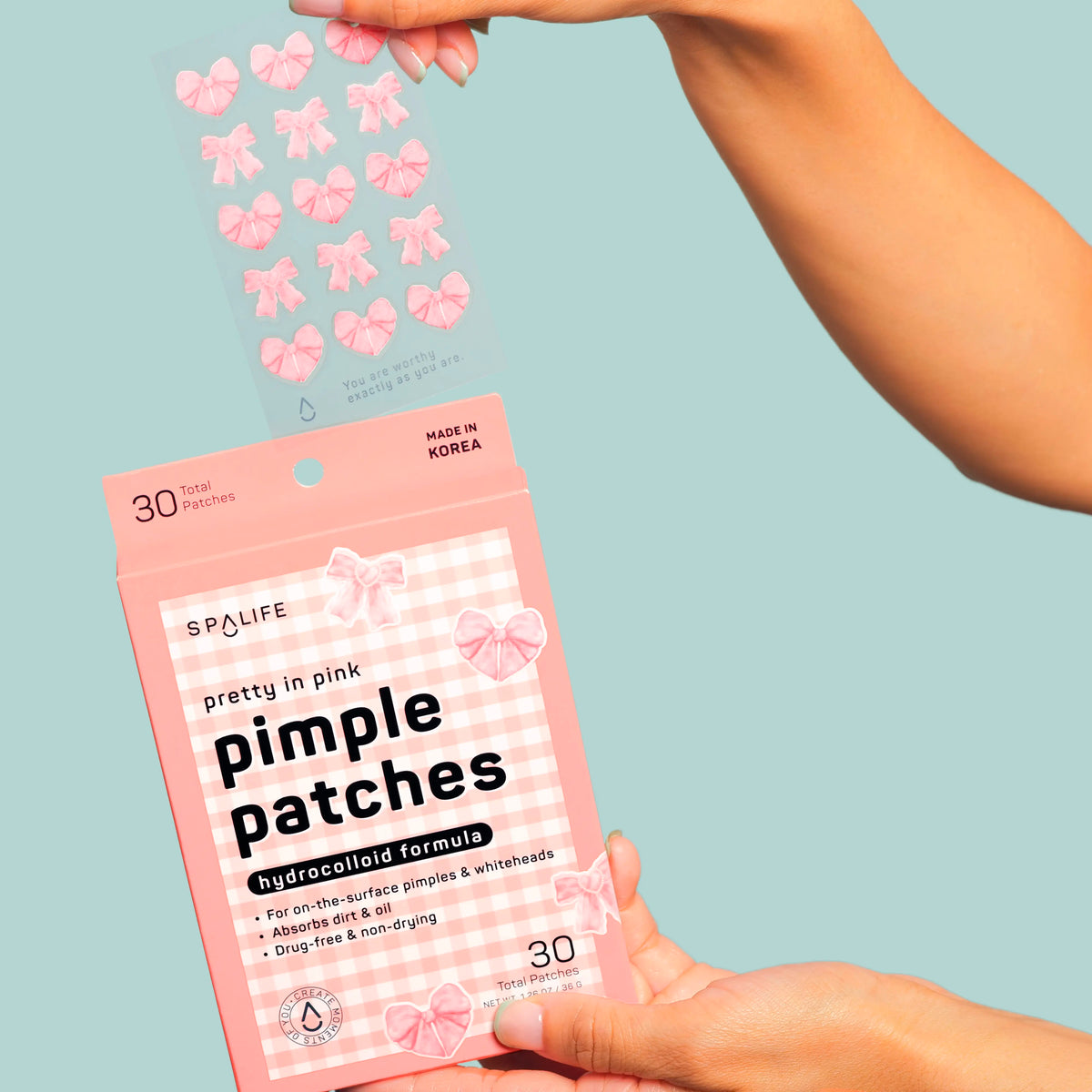Spalife Beauty Pretty in Pink Undereye Mask & Pimple Patch Duo Four Pack