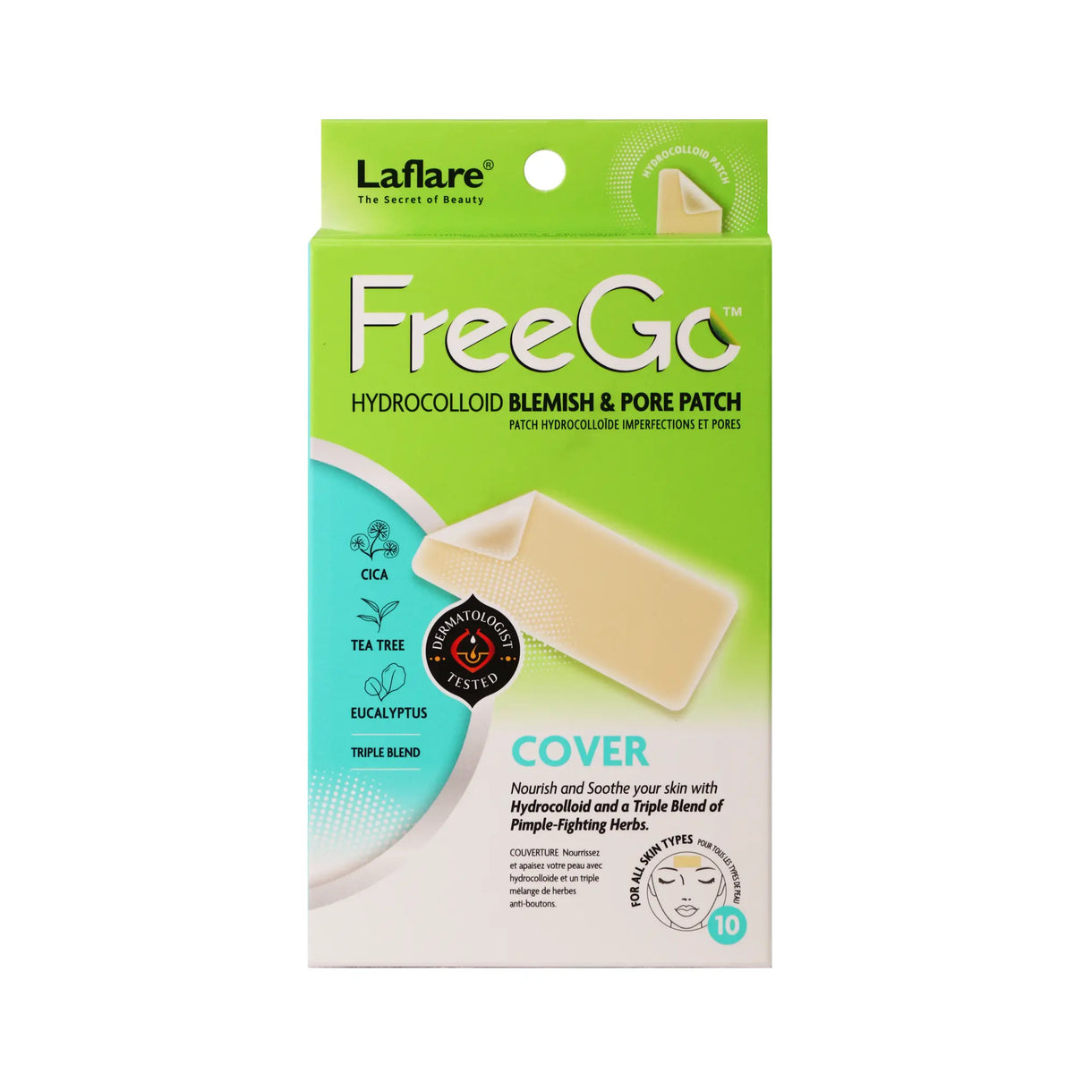 Freego Hydrocolloid Acne Patches for the Face, Large Pimple Patches for Skin Repair, Breakouts, Zit, Blemish Spot, Skincare, Korean Pimple Patches.